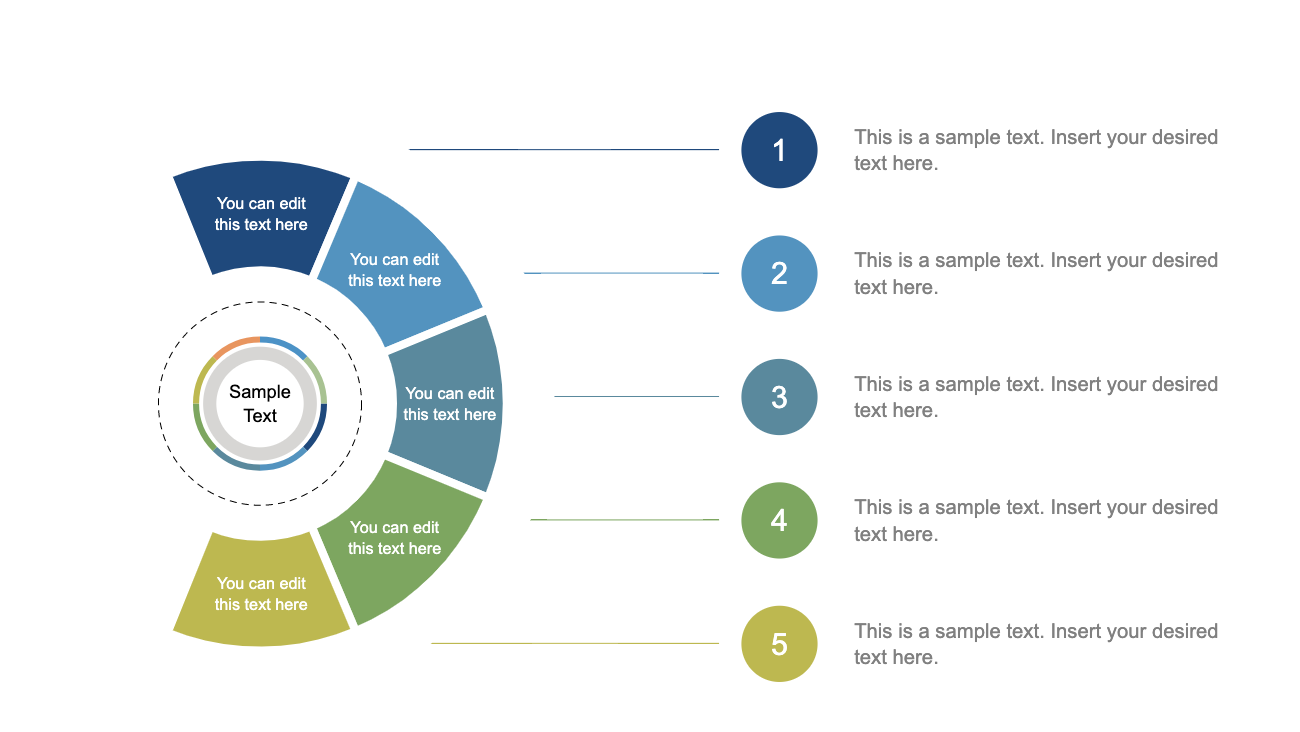 Circular With Segments Diagram